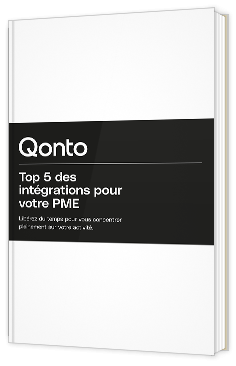 livre blanc - "Top 5 des  intégrations pour votre PME" - Qonto