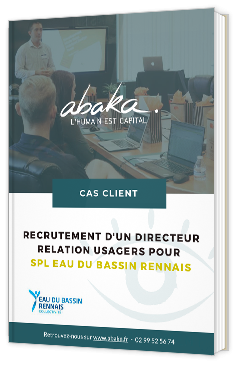 Livre blanc - "Cas client : Recrutement d'un directeur relations usagers" - Abaka