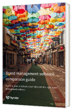 Livre blanc - Brand management sofware comparison guide - bynder