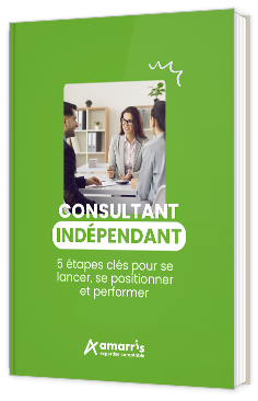 Livre blanc - "Consultant indépendant : 5 étapes clés pour se lancer, se positionner et performer" - Amarris Groupe