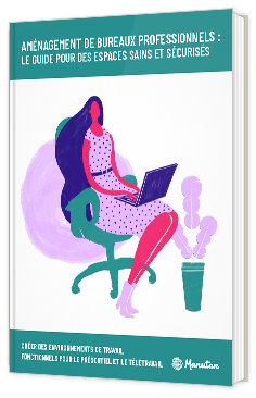 Livre blanc - "Aménagement de bureaux professionnels : le guide pour des espaces sains et sécurisés" - Manutan