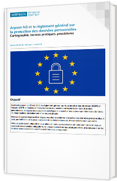 Arpson N3 et le règlement général sur la protection des données personnelles