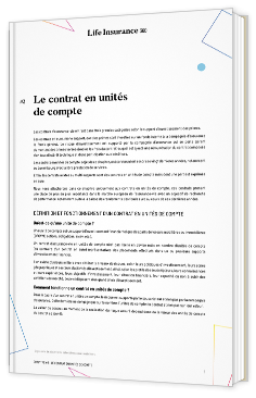 Le contrat en unités de compte
