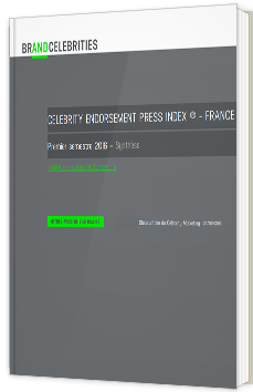 Celebrity endorsement press index ® 2016  - FRANCE