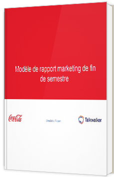 Modèle de rapport marketing de fin de semestre