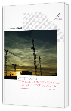 Construction - Trente recommandations pour la construction de demain