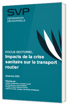 Impacts de la crise sanitaire sur le transport routier