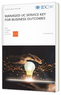 Managed UC service key for business outcomes
