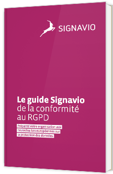 Le guide Signavio de la conformité au RGPD