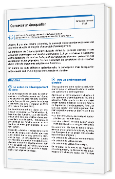 Concevoir un écoquartier