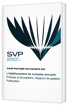 "L’établissement de comptes annuels