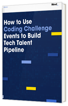 Livre blanc - How to Use Coding Challenge Events to Build Tech Talent Pipeline - Hired