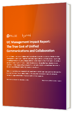  UC Management Impact Report: The True Cost of Unified Communications and Collaboration
