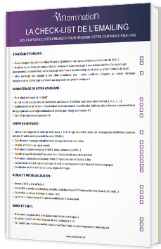 La check-list de l’Emailing