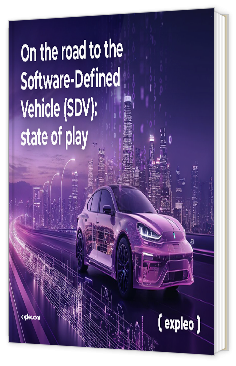 Livre blanc - " Sur la route du véhicule défini par logiciel (SDV) : état des lieux" - Expleo