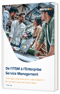 Livre blanc -  De l'ITSM à l'Entreprise Service Management - ITtude by Infodis