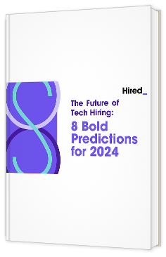 Livre blanc - The Future of Tech Hiring: 8 Bold Predictions for 2024 - Hired