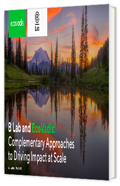Livre blanc - B Lab and EcoVadis: Complementary Approaches to Driving Impact at Scale - Ecovadis