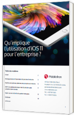 Qu’implique l’utilisation d’iOS 11 pour l’entreprise ?