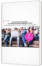 Etude sectorielle de l'e-commerce : Les marques françaises et l’expérience client digitale en 2017