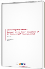 Perception des banques privées sur le marché luxembourgeois de l'assurance vie