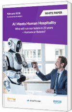 AI Meets Human Hospitality - Who will run our hotels in 25 years – Humans or Robots?