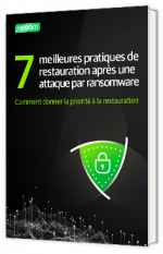Livre  blanc - 7 meilleures pratiques de restauration après une attaque par ransomware - Veeam 