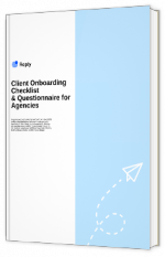 livre blanc - Client Onboarding Checklist & Questionnaire for Agencies - Reply