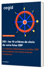 DSI : les 10 critères de choix de votre futur ERP